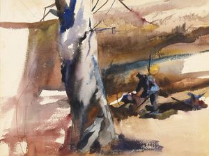 Andrew Wyeth - Beech tree