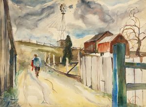 Andrew Wyeth - Windmill
