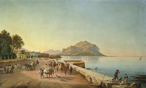 Franz Ludwig Catel - Walk in Palermo