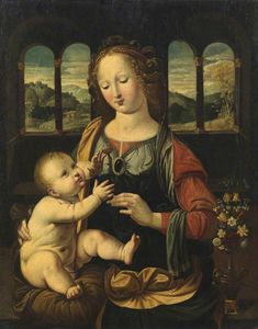 Johann König - Virgin and Child