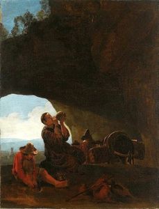 Pieter Boddingh Van Laer - Travellers at rest