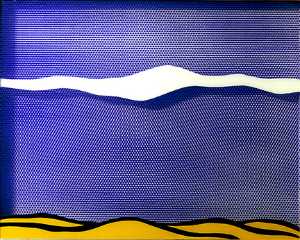 Roy Lichtenstein - Arctic landscape