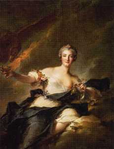 Marc Nattier - The Duchesse de Chaulnes Represented as Hebe