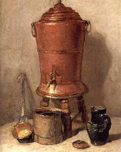 Jean-Baptiste Simeon Chardin - The Copper Drinking Fountain