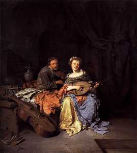 Cornelis Pietersz Bega - The Duet