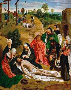 Geertgen Tot Sint Jans - Lamentation over the Dead Christ