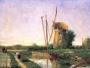 Henry Mark Anthony - A Mill on the Hague