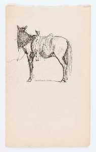 Howard Russell Butler - Untitled (Horse)