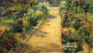 Marie Bracquemond - Landscape Garden Path