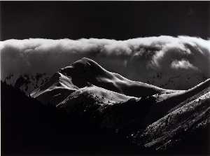 Brett Weston - Untitled (Snow Covered Mountains)