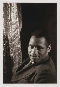 Carl Van Vechten - Paul Robeson, from the portfolio O Write My Name American Portraits, Harlem Heroes