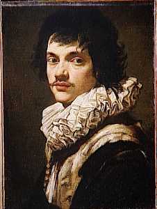 Simon Vouet - Portrait de jeune homme