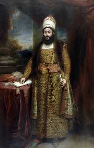 William Beechey - Mirza Abu'l Hasan Khan, Envoy Extraordinary from the King of Persia to the Court of George III