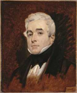 Joseph Désiré Court - Portrait du compositeur Auber (1782 1871)
