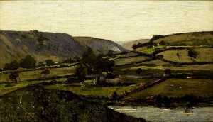 Henri-Joseph Harpignies - Valley Landscape