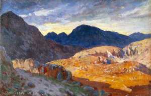 Christopher Williams - Sunset in the Welsh Hills