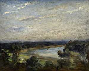 Philip Wilson Steer - The Thames from Richmond Hill