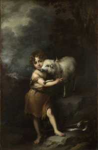 Bartolome Esteban Murillo - The Infant Saint John with the Lamb