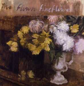 Lawrence Gowing - Still Life Flowers