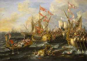 Lorenzo A Castro - The Battle of Actium, 2 September 31BC