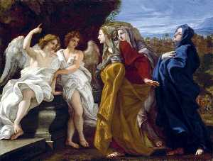 Giovanni Battista Gaulli (Baciccio) - The Three Marys at the Sepulchre