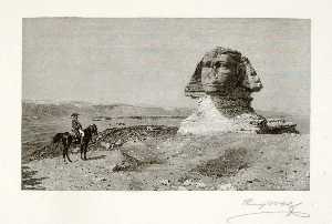Henry Wolf - Napoleon before the Sphinx