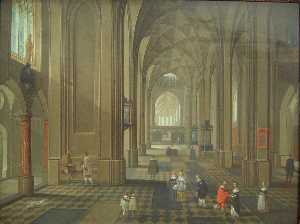 Pieter Neefs The Elder - Interior of a Church