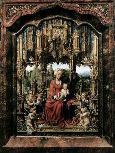 Jan Gossart - The Malvagna Altarpiece (centre panel)