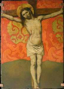 Barthélemy D'eyck - Français Christ en croix