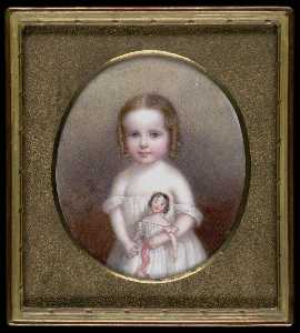 John Carlin - Little Girl with Doll