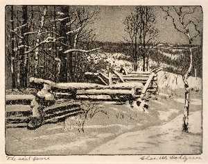 Charles W Dahlgreen - The Rail Fence