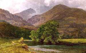 William Harold Cubley - In the Vale of Gwynant