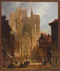David Roberts - Rouen Cathedral