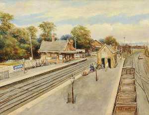 Ernest A. L. Ham - Southall Station (Great Western Railway)