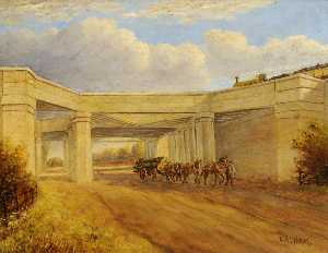 Ernest A. L. Ham - Great Western Railway Bridge over Uxbridge Road near Hanwell