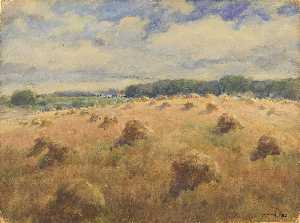 William Henry Holmes - Maryland Wheat Fields