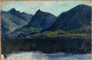 Frank Wilbert Stokes - The Mountains of Tierra del Fuego, Beagle Channel