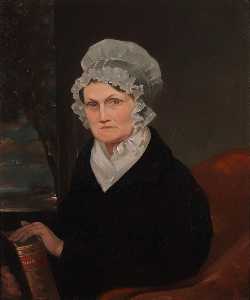 George Catlin - Portrait of Polly Sutton Catlin
