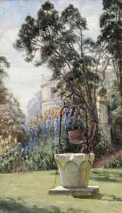 Sigismund Christian Hubert Goetze - Well in the Garden of Grove House, Regent's Park