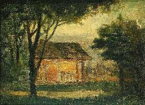 Edward Mitchell Bannister - The Old Homestead