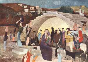 Tivadar Kosztka Csontváry - Mary's Well in Nazareth