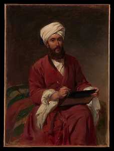 Frederick Goodall - William Edward Dighton (1822 1853) in Middle Eastern Dress