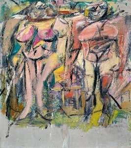Willem De Kooning - Two Women in the Country