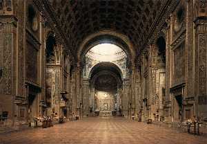 Leon Battista Alberti - Sant-Andrea Interior