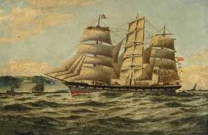 George Parker Greenwood - The Ship 'Lyttelton'