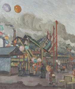 Eileen Bessie Anderson - Balloon Stall, Hull Fair