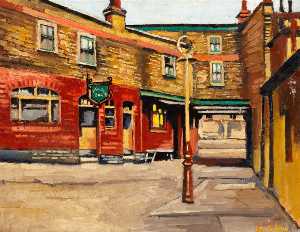 Albert Edward Turpin - The Jolly Butcher's, Cabbage Court, Brick Lane