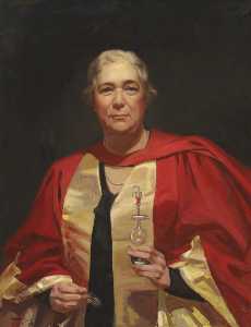 Alice Mary Burton - Professor Winifred Cullis (1875–1956)
