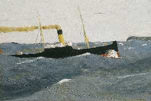 Edward Hopper - Tramp Steamer