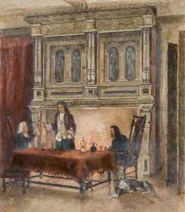 Harry Joseph Thurnall - Interior of Thurnall's Sitting Room